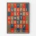 Póster de la Exposición Europea de Artes y Artesanías 1927