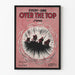 Póster vintage de canción 'Every-One Over The Top' con soldados marchando