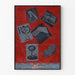 Póster vintage exposición artística Watts Foyster Kerr Rei Ramos Samaras