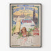 Póster vintage de la Exposición Universal de Amberes 1894
