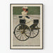 Póster vintage F. Hirschberg & Co. Deporte y Moda Múnich