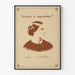 Póster vintage de cita inspiradora « Failure is impossible » Susan B. Anthony