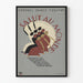 Póster vintage Federal Dance Theatre Saludo al Mundo