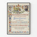 Commemorative poster of Princess Beatrix's birth 1938