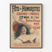 Póster vintage Fiesta de los Humoristas en el Casino de París