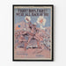 Póster vintage militar « ¡Lucha! Chicos, ¡Lucha! »