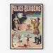 Póster vintage Folies Bergère - Tiradores Americanos Baughman & Aldine