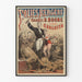Poster Folies Bergère Colonel D. Boone and Miss Carlotta