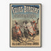 Póster vintage Folies Bergère Entretenimiento Indio