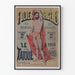 Póster vintage Folies Bergère El Tatuado