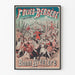 Póster retro Folies Bergère Buena Aventura decoración mural
