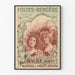 Póster decorativo Folies Bergère con Hengler Sisters, cantantes y bailarinas estadounidenses