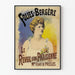 Póster vintage Folies Bergère - El despertar de una parisina