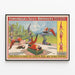 Vintage poster Forepaugh & Sells Brothers - Acrobatic family Carl Damann — framed artwork on a wall