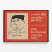 Franta Bidlo 1959 Artistic Exhibition Poster — framed artwork on a wall