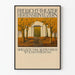 Póster vintage de teatro al aire libre Hertenstein Lucerna