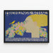 Póster decorativo Art Nouveau - Frühling Schau 1914 — cuadro enmarcado en la pared