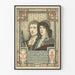 Póster artístico de Rembrandt y Rafael por G. Buskenhuet