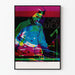 Póster gráfico multicolor de Gary Burton para decoración de paredes