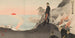 Officers and men admiring the sunrise in bivouac in the mountains of Port Arthur - Ogata Gekkō — artwork view