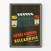 Póster publicitario vintage Genecarmine Belcarmine