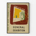 Póster vintage de exposición de arte general 1939 Boston