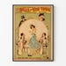 Póster vintage Belle of New York por Geo. W. Lederer