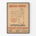 Gerhard Munthe Exhibition Poster: Watercolors, Studies, and Drawings 1873-1923