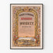 Póster vintage Gilbert & Parsons Whisky higiénico médico
