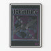 Póster de diseño abstracto Fortune Globe y líneas telefónicas