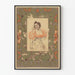 Póster vintage de retrato de mujer Grasside retro