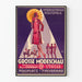 Vintage poster of international fashion parade Polo Spiele