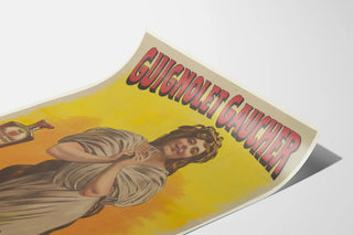 Vintage poster for Guignolet Gaucher Angers liqueur