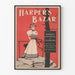 Póster vintage Harper's Bazar Journal de Mode