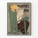 Póster vintage de Harper's June por Edward Penfield