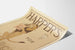 Póster vintage de Harper's March con león y cordero