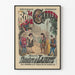 Póster vintage El Rey del Cuadro Teatro de las Novedades
