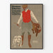 Póster vintage Hermann Scherrer Traje deportivo en Múnich