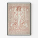 Decorative poster Het Hooge Land Beekbergen Art Nouveau style