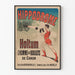 Póster vintage Hippodrome Holtum L'homme aux boulets de canon