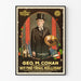 Póster vintage Hit-the-Trail Holliday con George M. Cohan