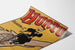 Póster vintage Hurty Diligeon & Cie París en bicicleta