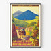 Vinos de Alsacia | Impresión artística de póster antiguo