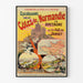 Trenes Normandía-Bretaña | Impresión artística de póster antiguo