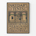 Póster vintage In Kedar's Tents por Henry Seton Merriman