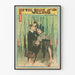 Póster Vintage Romance bajo los Sauces