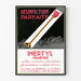Póster vintage Desinfección Perfecta Inertyl Charvoz