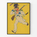 Póster vintage Soldado con uniforme militar principios del siglo XIX