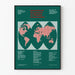 Vintage poster for the International Symposium on Measles Vaccination