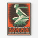 Póster Vintage de la Exposición Internacional de Automóviles 1926